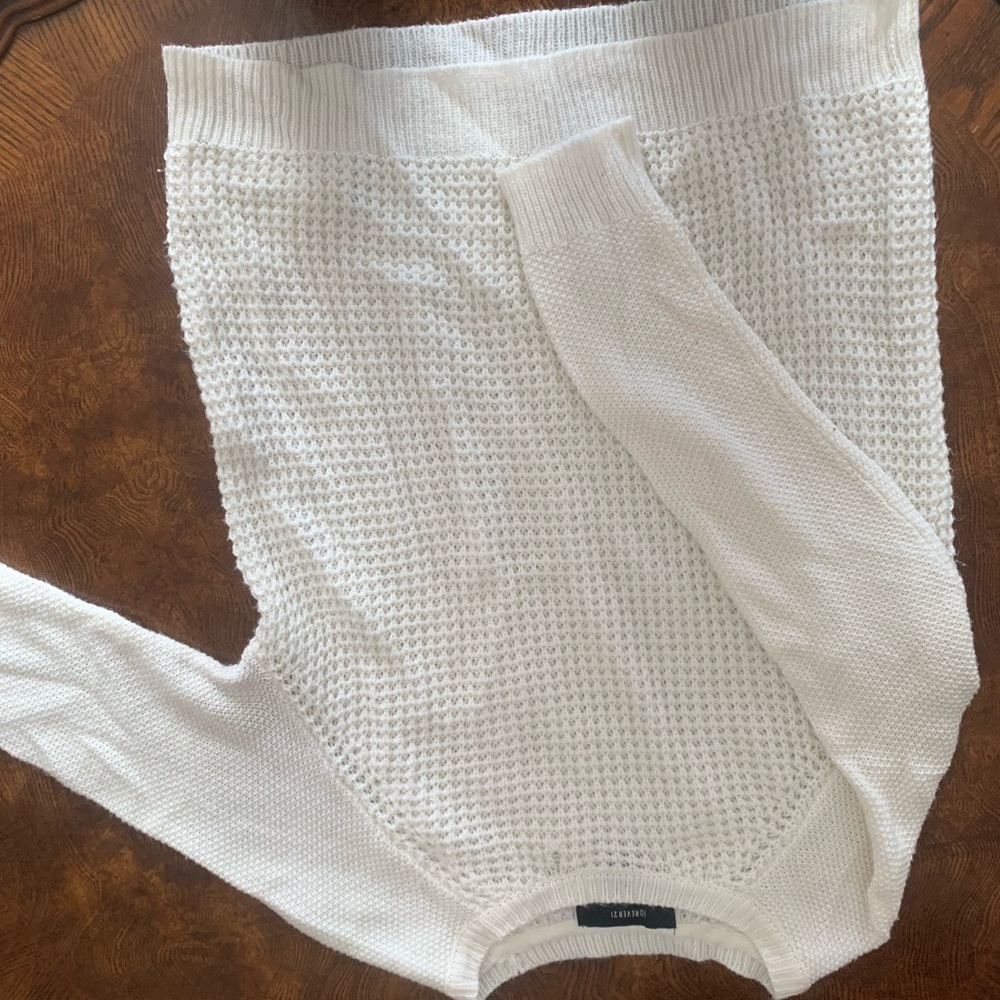 White sweater